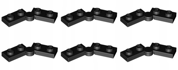 

Lego 2429c01 Zawias 1x4 czarny (5g) 6 szt.