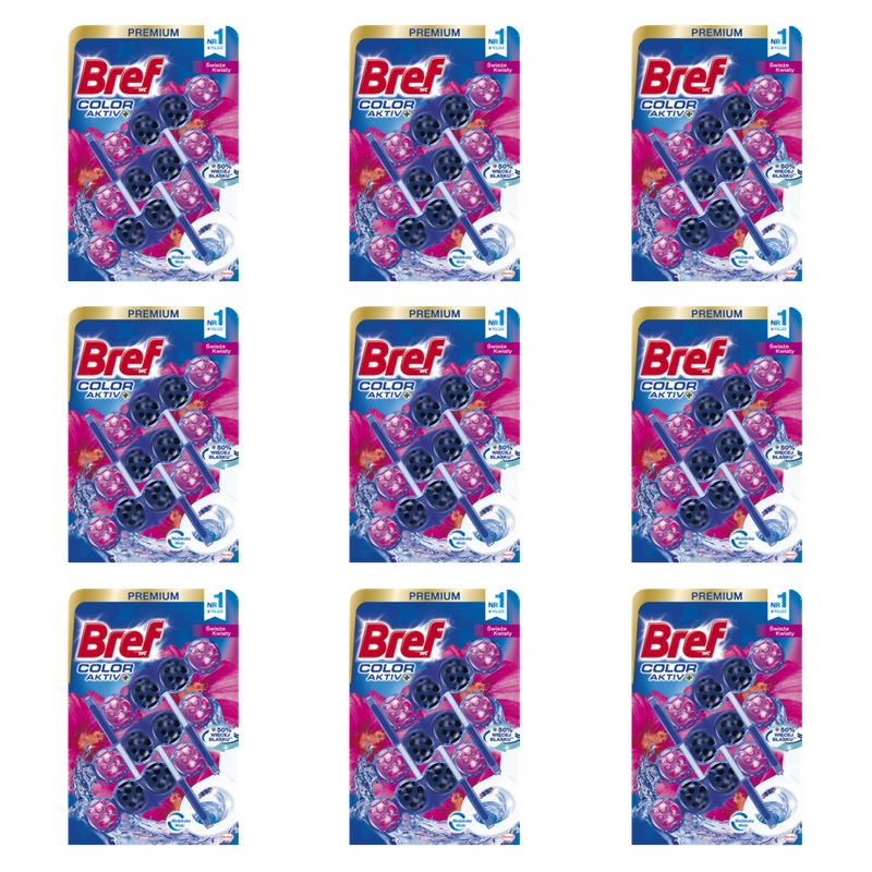 Bref Color Aktiv Čerstvé květy 3x50 g X9