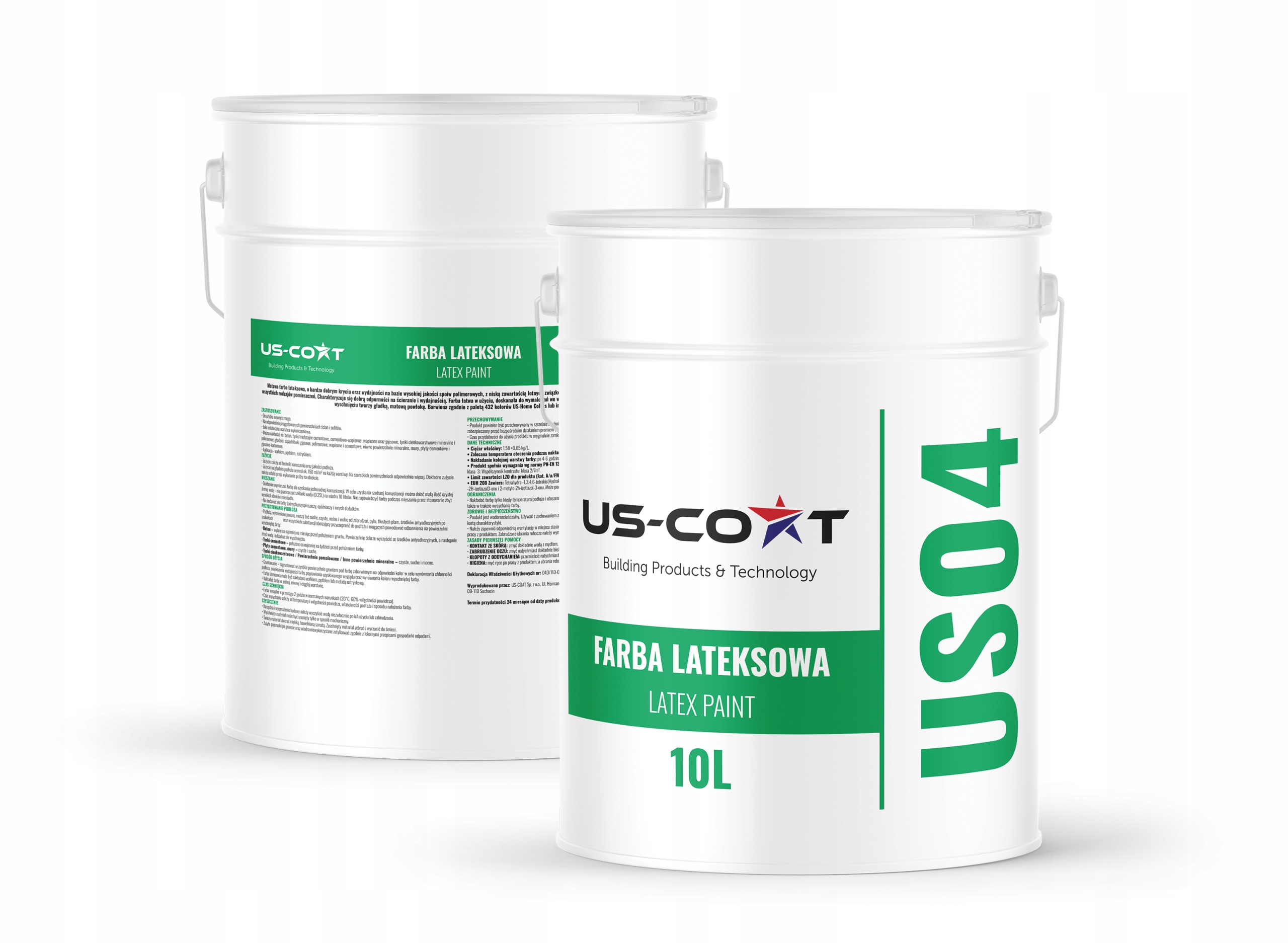 Latexová Farba Na Stenu Farba 20 2x10L Hlboká Podložka Na Steny Strop Výrobca