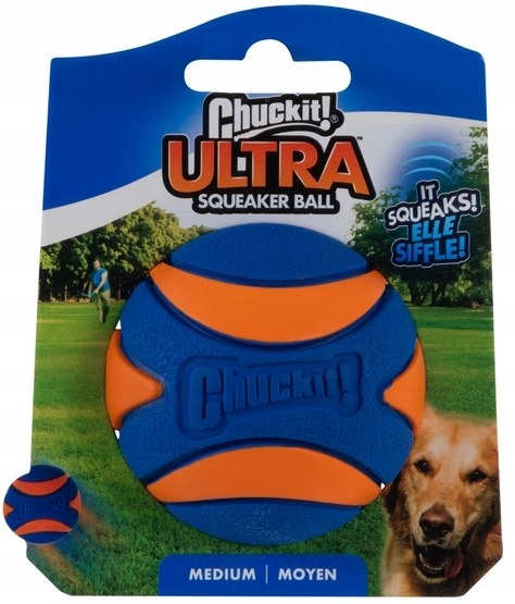 

Chuckit! Ultra Squeaker Ball Medium [52068]