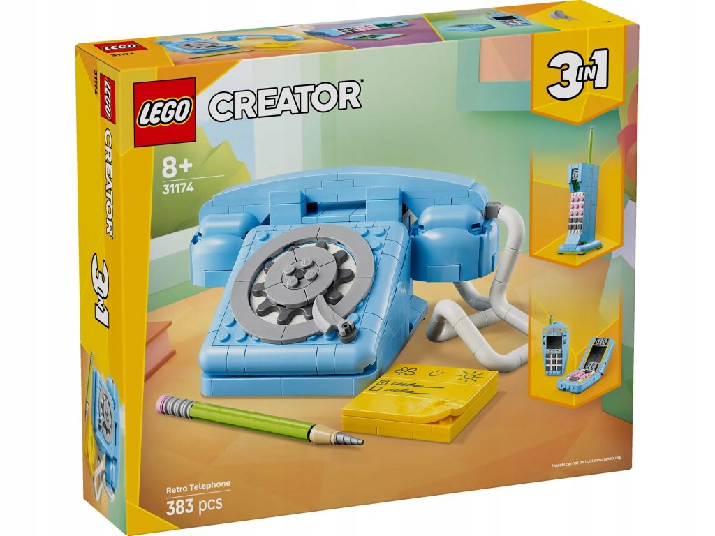 Lego 31174 Creator Telefon v retro stylu