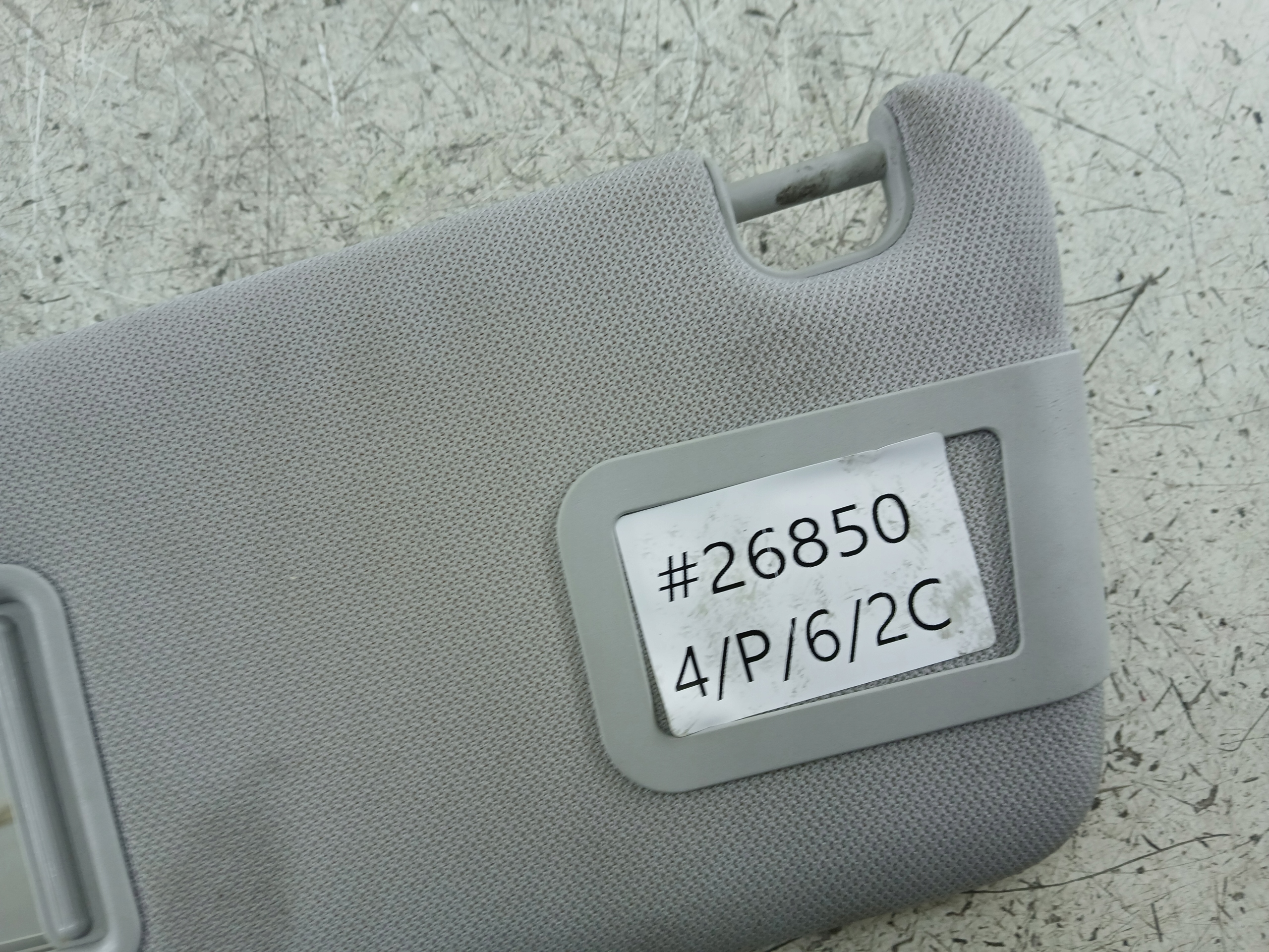 AUDI A6 C6 visor visor cover left