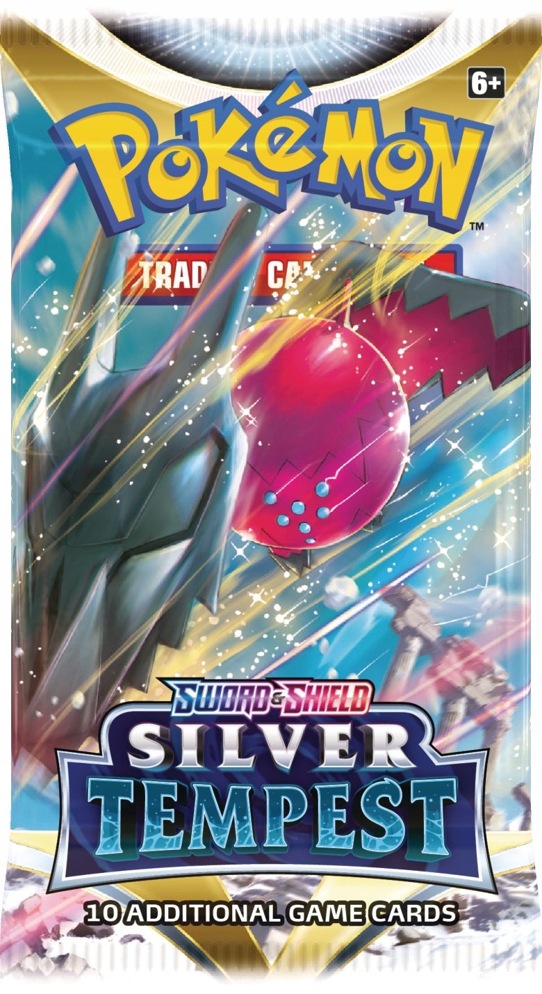 Karty Pokemon TCG: SILVER TEMPEST BOOSTER PACK Rodzaj boostery, zestawy