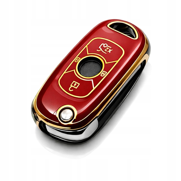 Etui Tpu Na Kluczyk Do Samochodu Pokrowiec Do Opel Czerwone