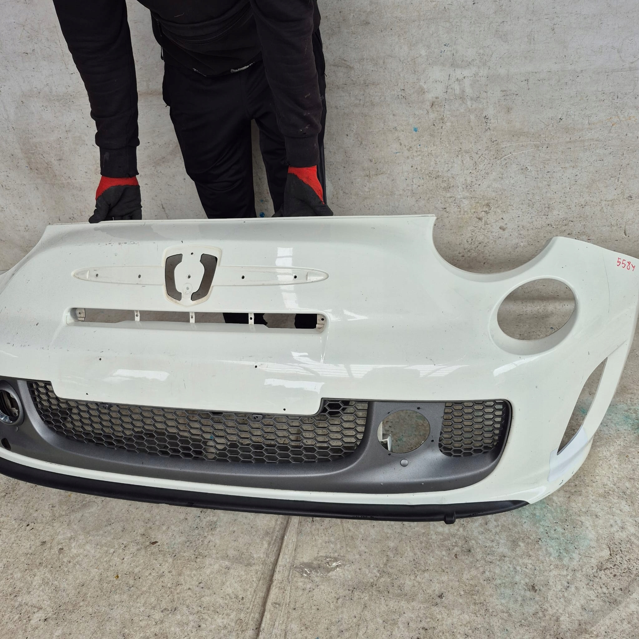 FIAT 500 ABARTH 08-15 bumper front front