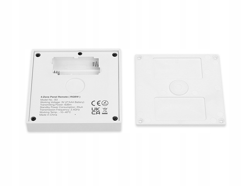 PANEL naścienny 4-Strefowy MILIGHT LED RGB RGBW B3 Długość 0 m