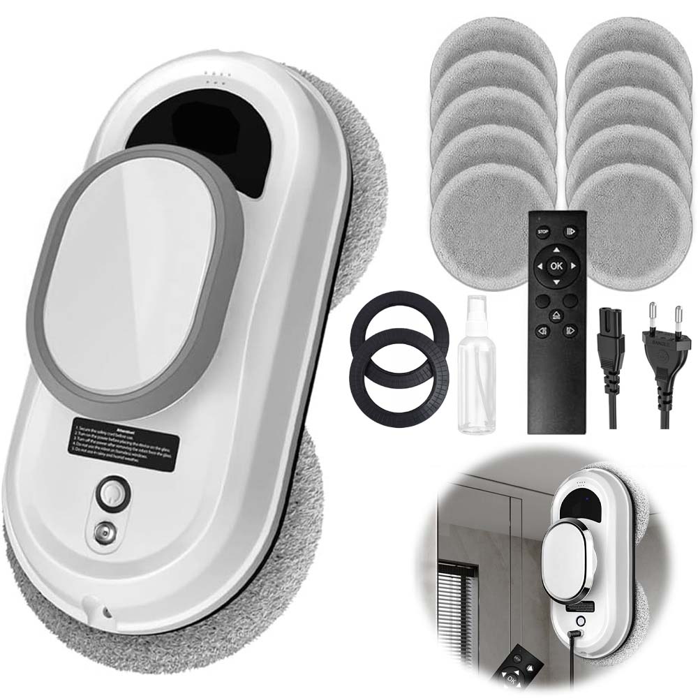 Automatický Robot Na Mytí Oken A Skel Model Čistič 90 W Set 5600PA