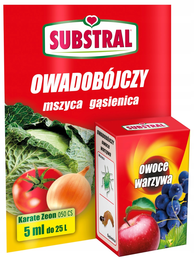 

Substral mszyce gasienice stonka Karate Zeon 5ml