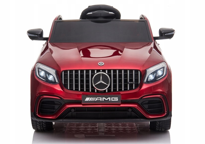 Auto na Akumulator Mercedes Glc 63S 4x4 180 Watt Bordowy Lakier Tablice