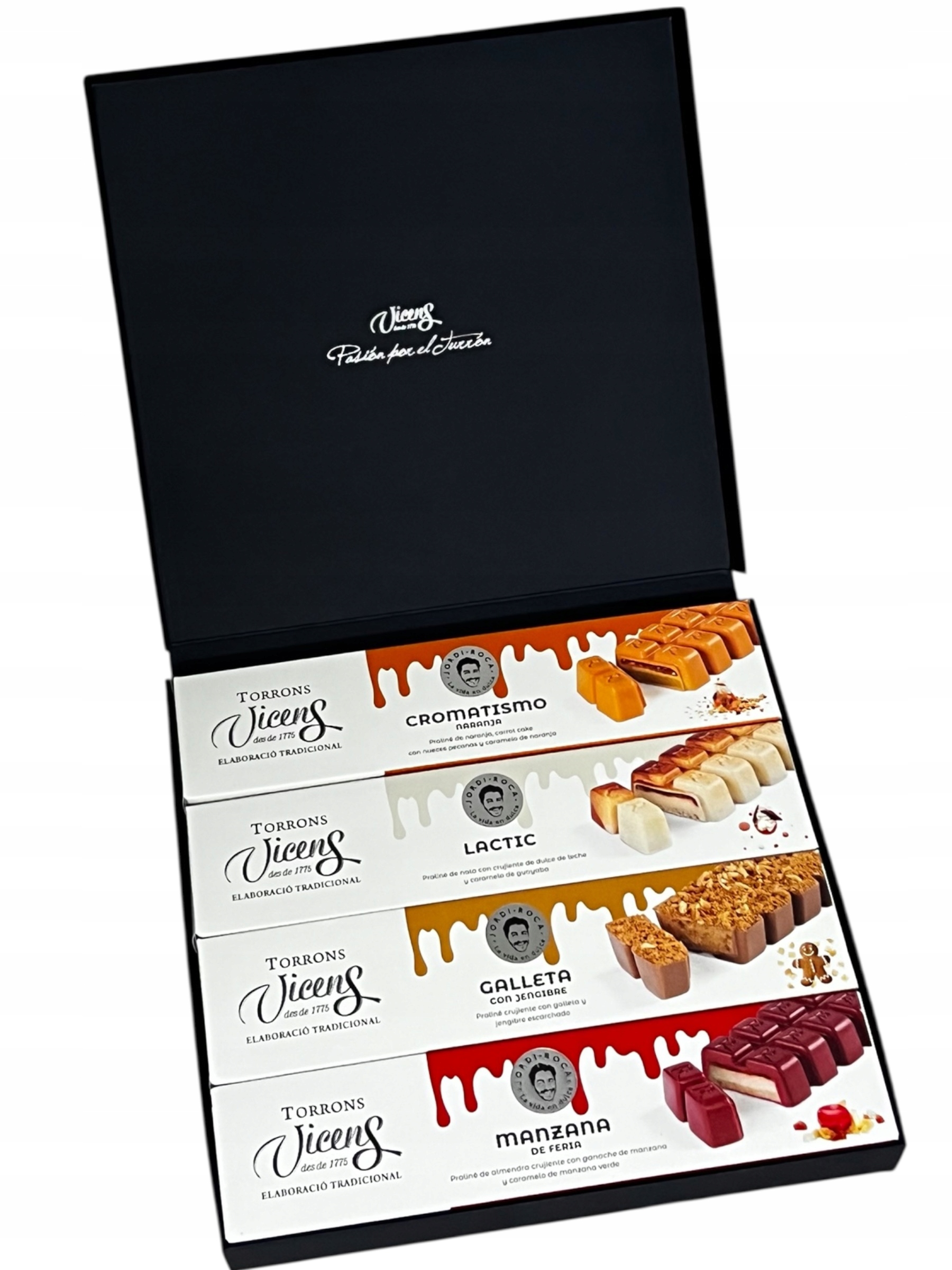 Levně set mandlového nugátu "best Jordi Roca" 4x 300g