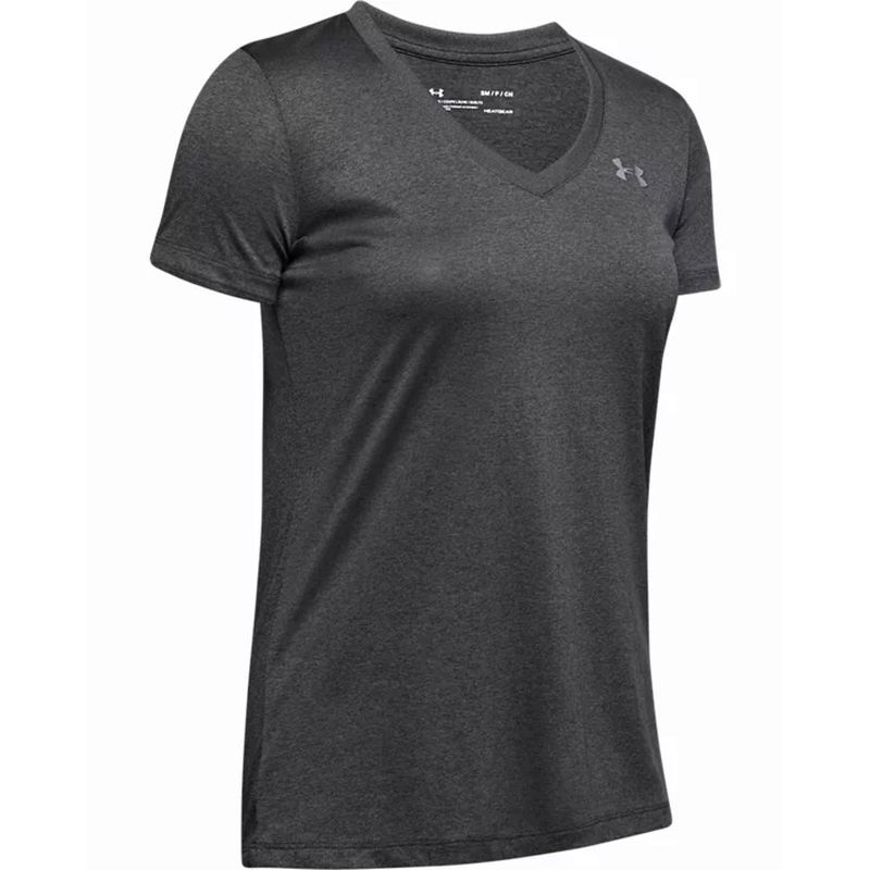 Koszulka Under Armour Tech Solid Ssv Women Gray 090 M