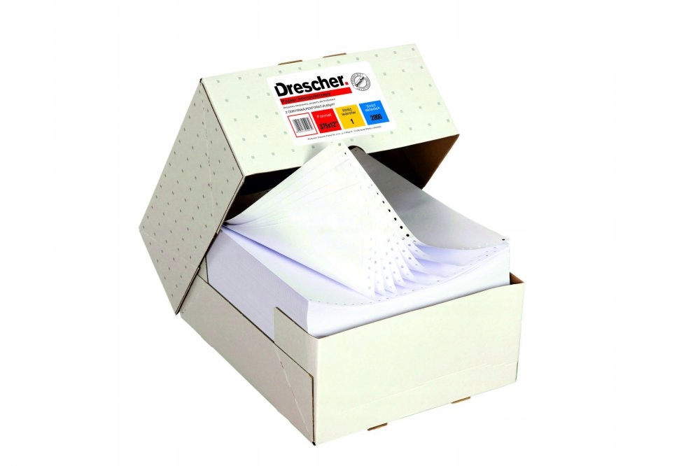 Samoprepisovací papier pre ihličkovú tlačiareň, skladaný | KúpSiTo.sk -  Tovar z Poľska