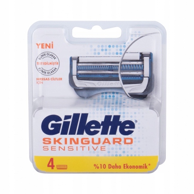 

Gillette Skinguard Sensitive 4 szt dla mężczyzn