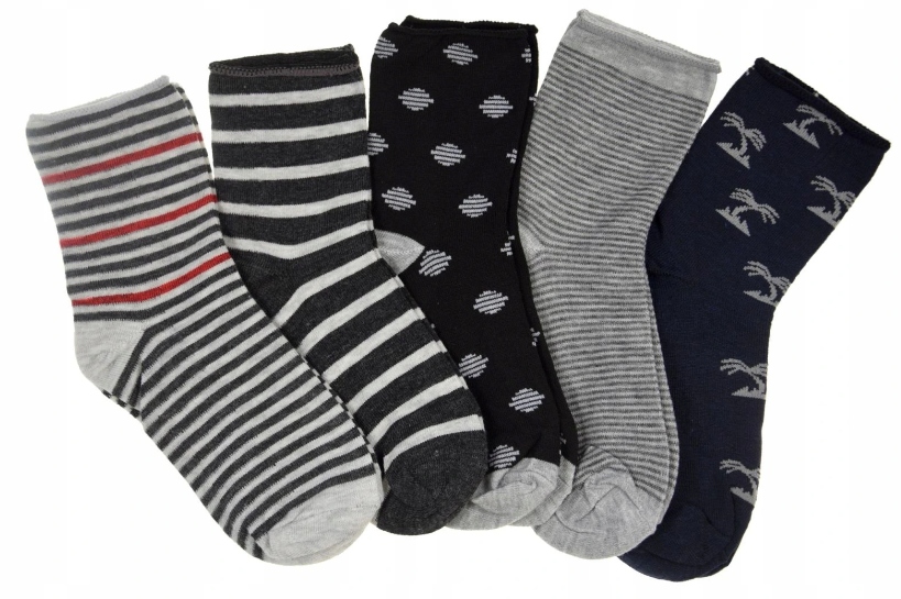 

Skarpety Damskie Nieuciskowe 5 par roz 39-41