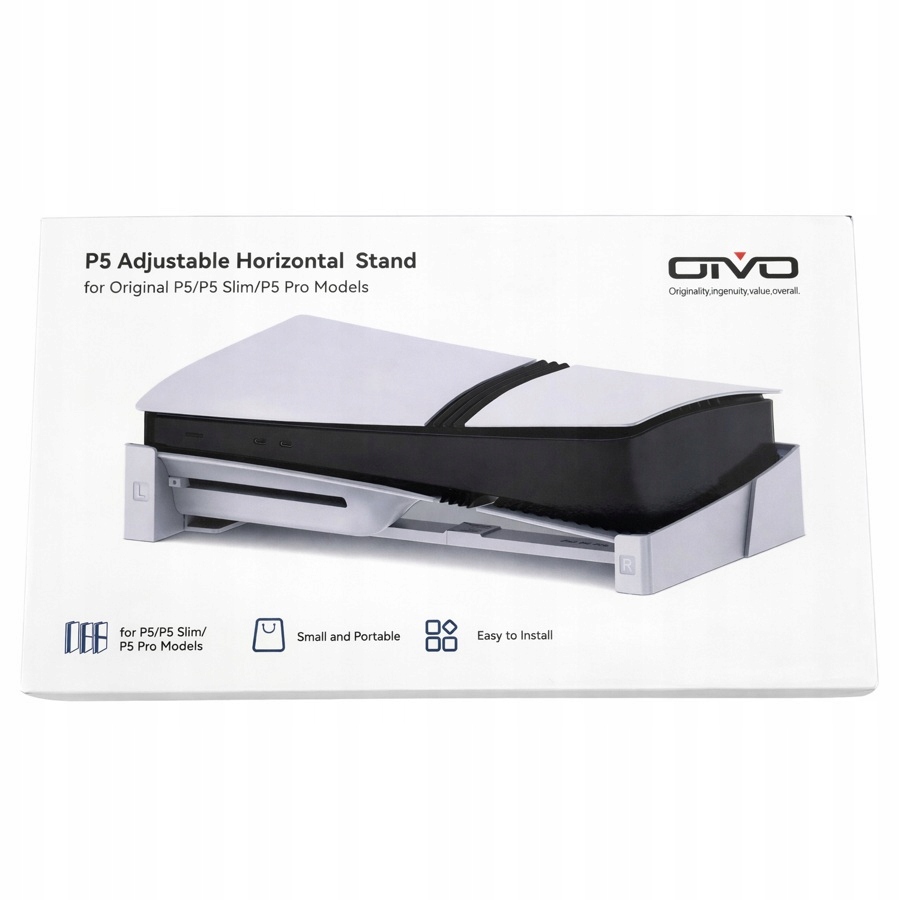 Vízszintes állvány PS5 PS5 Slim PS5 Pro készülékekhez