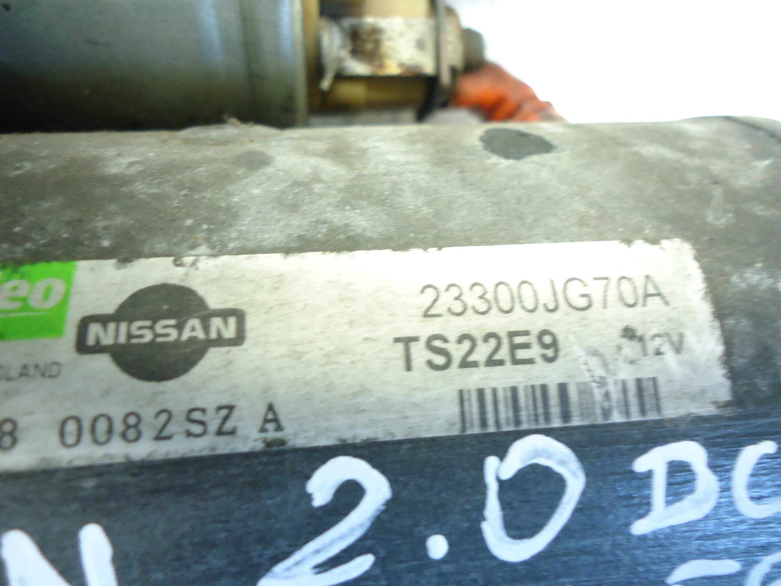 NISSAN RENAULT VIVARO 2.0DCI starter 23300JG70A