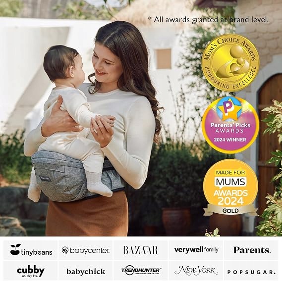 Momcozy Nosidełko biodrowe dla niemowląt M