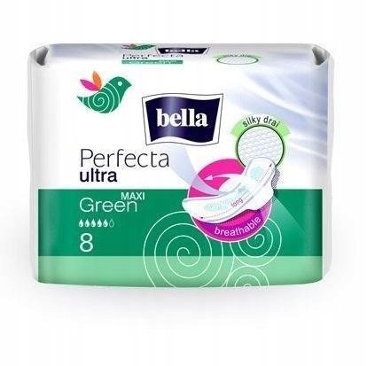 

Bella Podpaski Perfecta Maxi Green Ultra 8 Szt