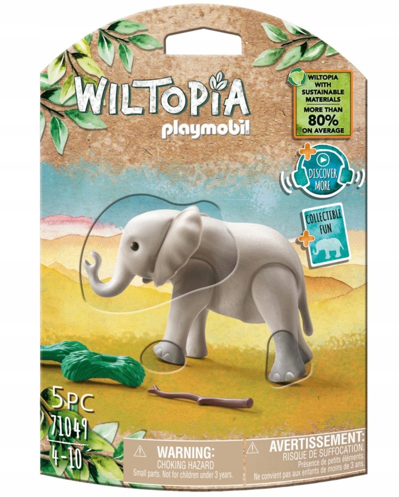 

Figurka Mały Słoń Ruchoma Wiltopia Playmobil