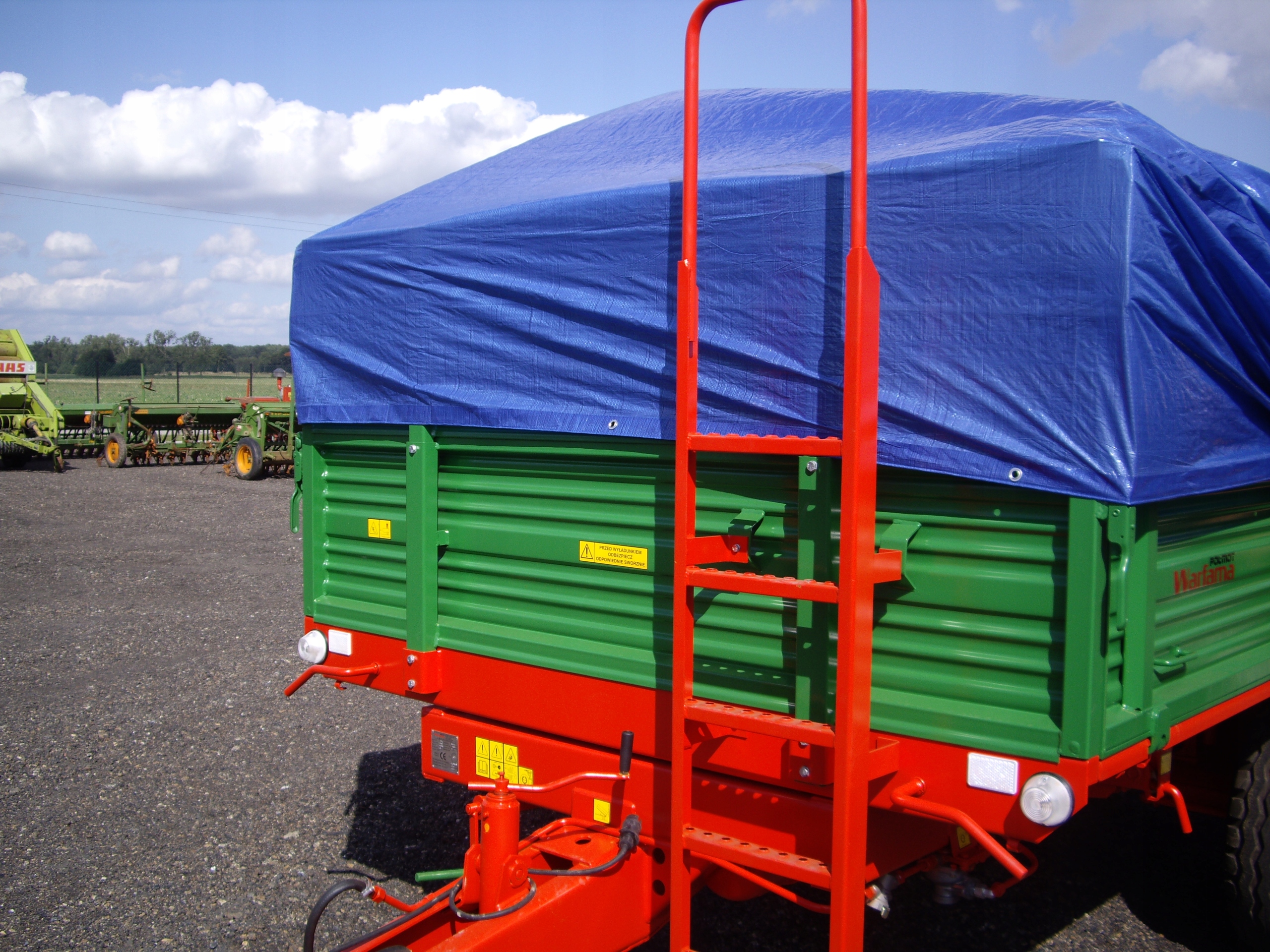 PLANDEKA NA RUSZTOWANIE 2X4 BUDOWLANA OCHRONNA EAN (GTIN) 5907544411987