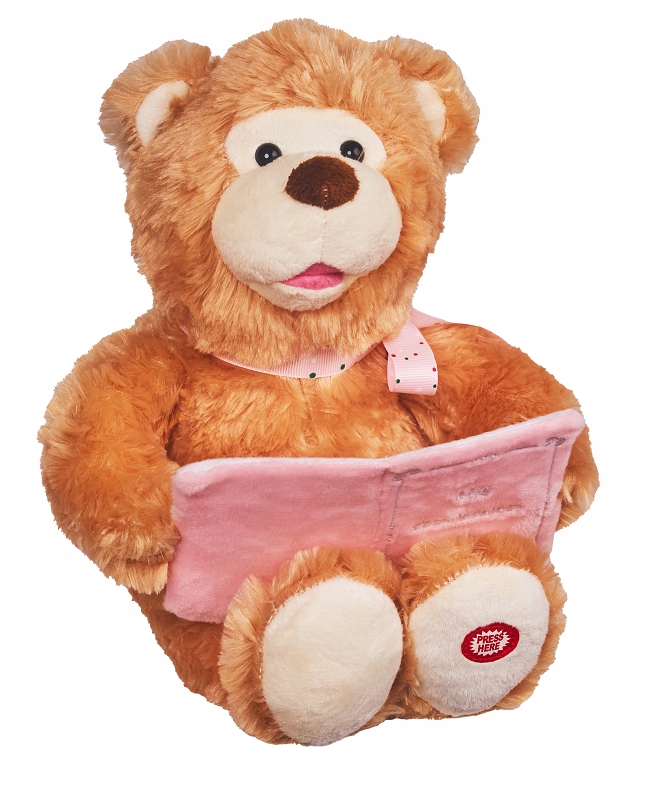 MIŚ INTERAKTYWNY OPOWIADA 3 BAJKI róż