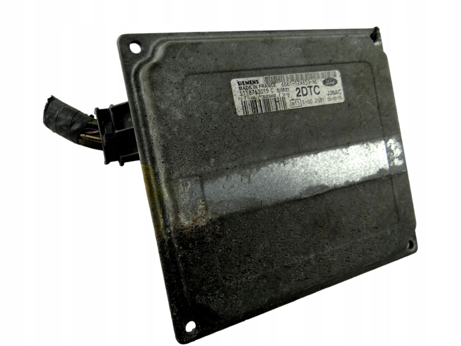 control unit of the engine FORD FIESTA MK6 S118763015 C