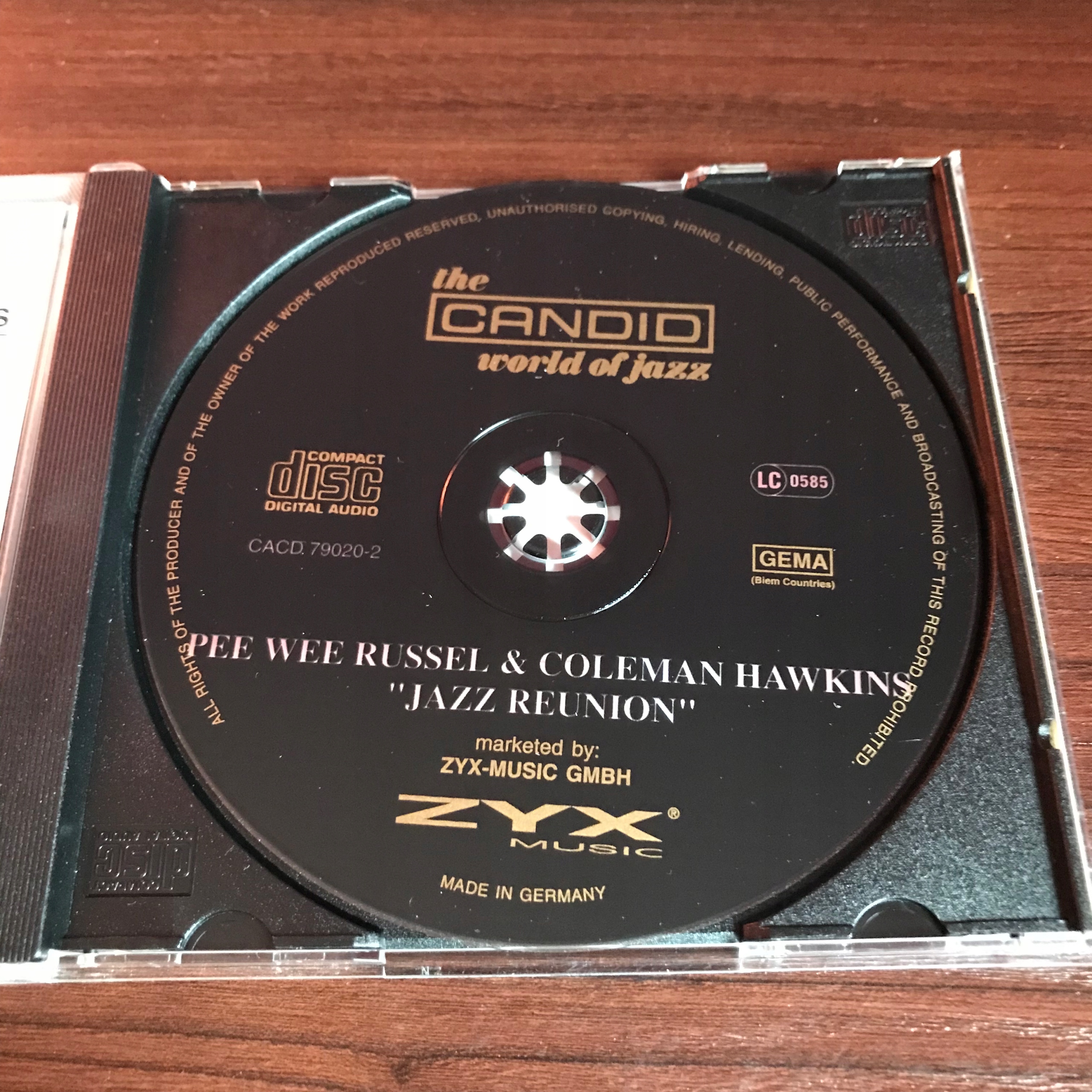 年末のプロモーション大特価！ Pee Wee Russell Coleman Hawkins Jazz Reunion CD  trofej-dinamo.hr