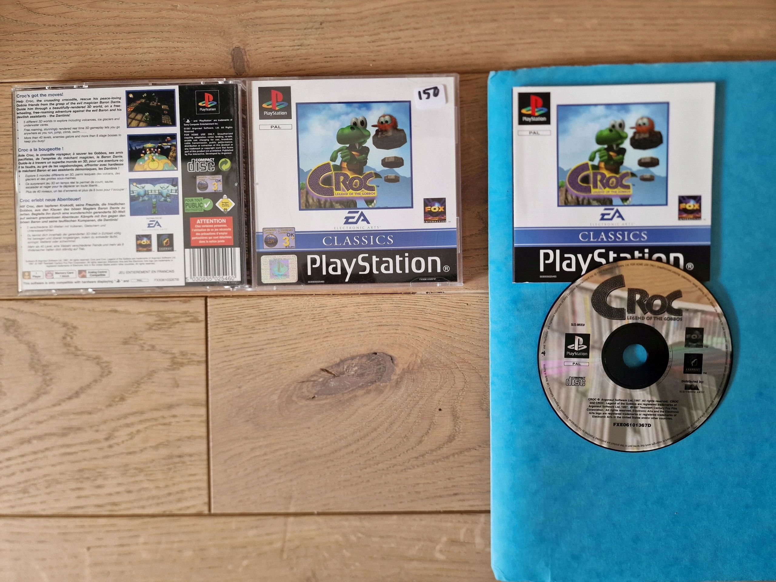 Croc Platforma Sony PlayStation (PSX)