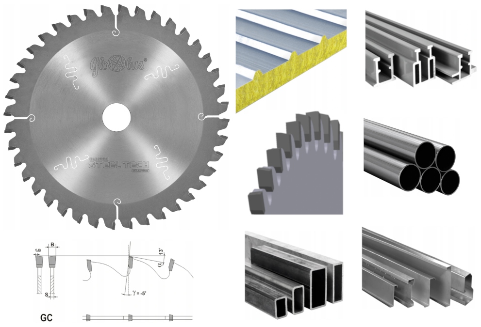 Globus Pila Hm na kov 185x30x2,0/1,4/48z GC-5