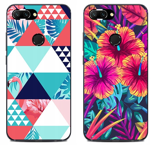 

2 x Etui Silikon Foto do Xiaomi Mi 8 Lite Szkło