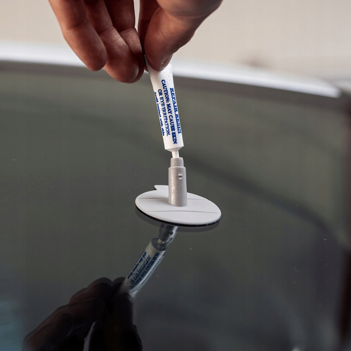 K2 GLASS DOCTOR ZESTAW NAPRAWCZY DO NAPRAWY SZYB SAMOCHODOWYCH REFLEKTORÓW Przeznaczenie Szkło