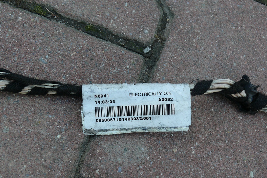 wiring electrical bundle bonnet boot VOLVO XC90 XC-90 and 1 02-06r.