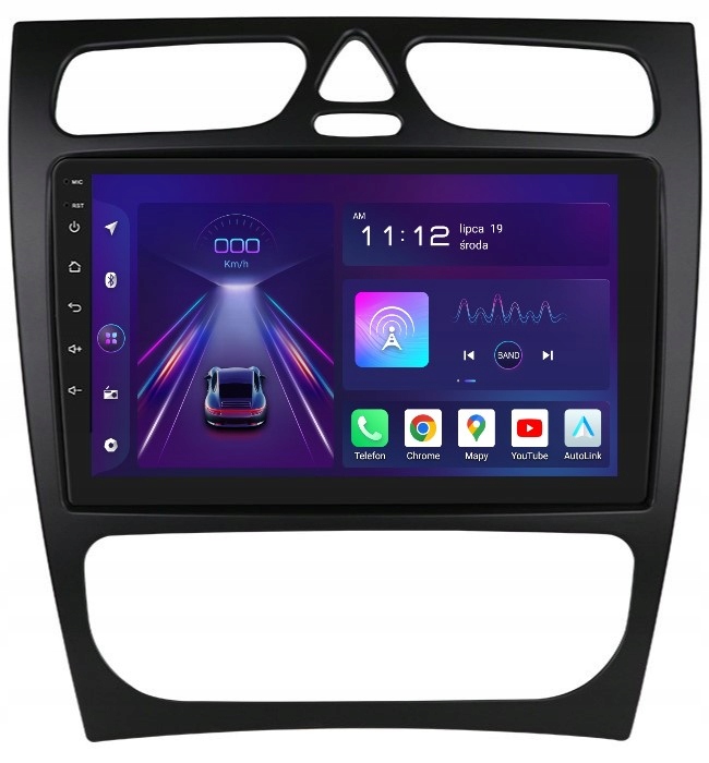 Radio 2DIN Nawigacja Android Mercedes Benz W639 Viano 8 Gb Dsp Carplay Lte