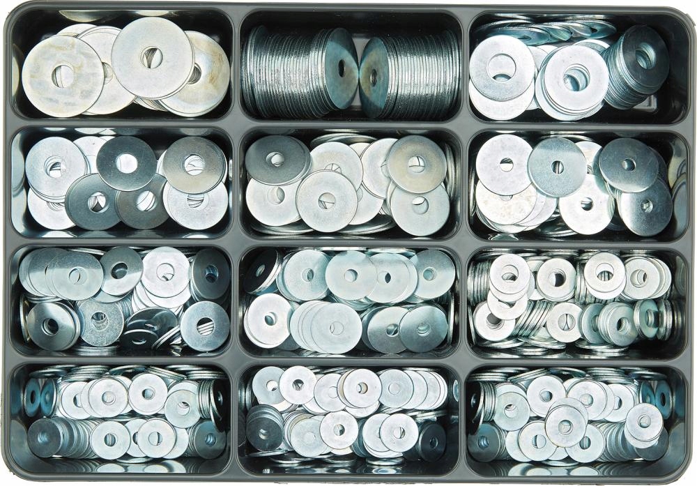 Sada č. Podložky široké pozinkované E-NORMpro