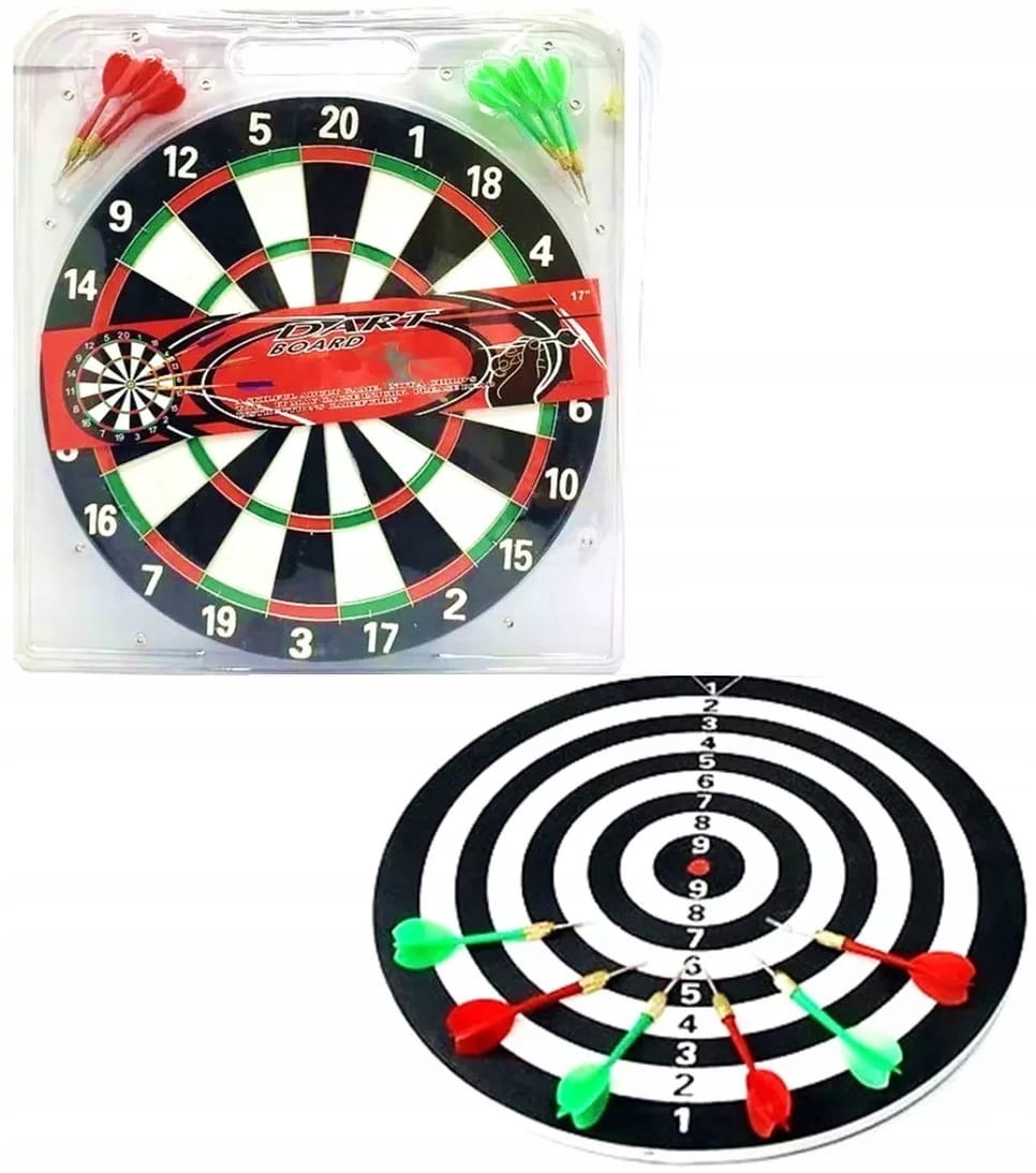 DART TARCZA GRA W RZUTKI ZRĘCZNOŚCIOWA DWUSTRONNA Płeć produkt uniseks