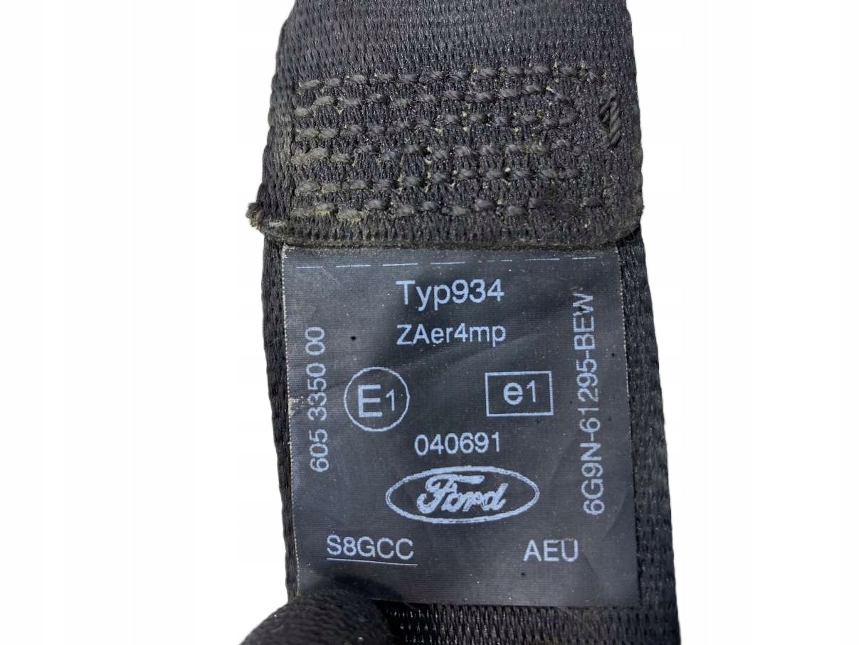 seat belt left front FORD S-MAX and 6G9N-61295-BEW