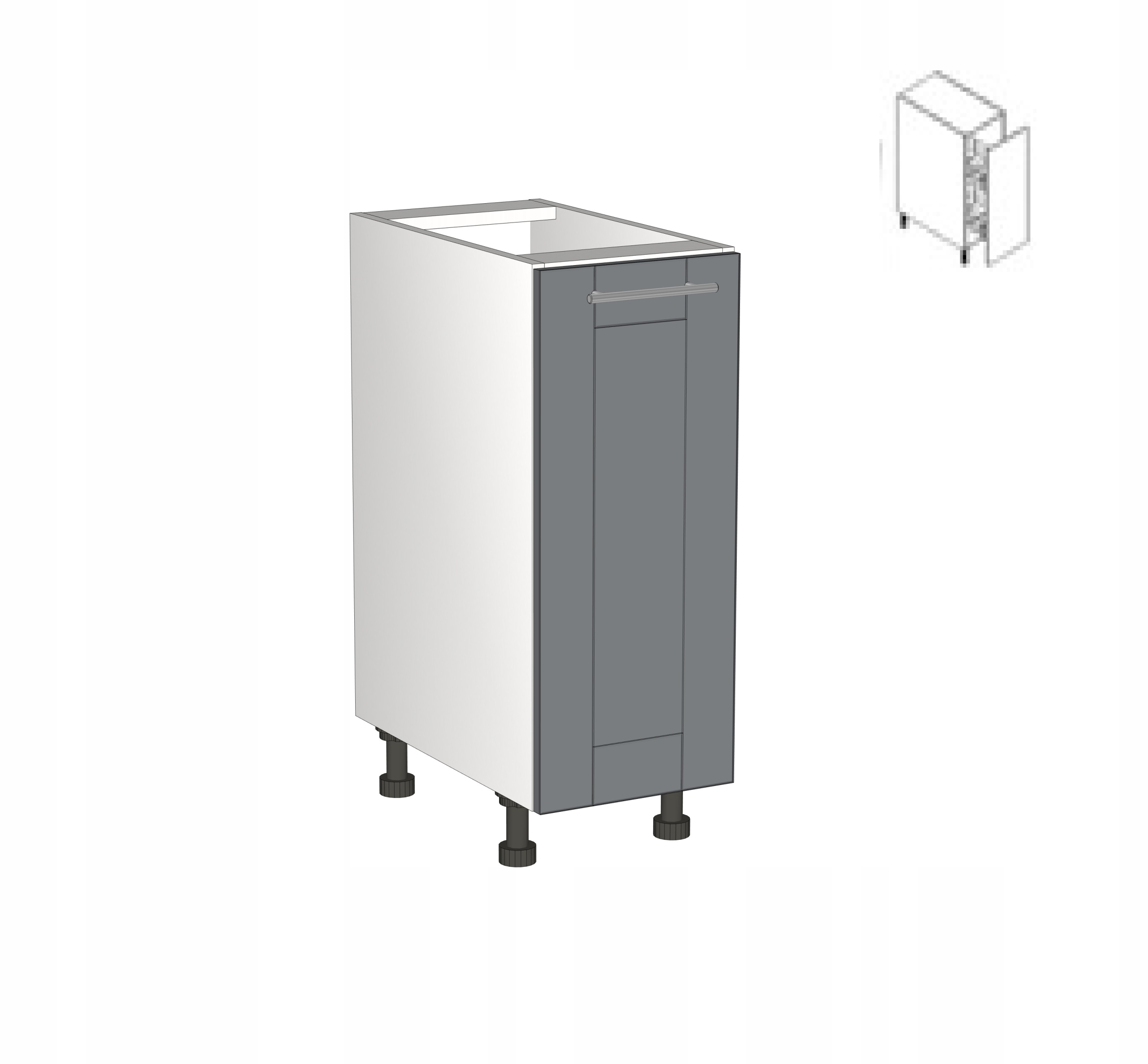 

Szafka Kuchenna Dolna Cargo 20cm Victoria DWM-2