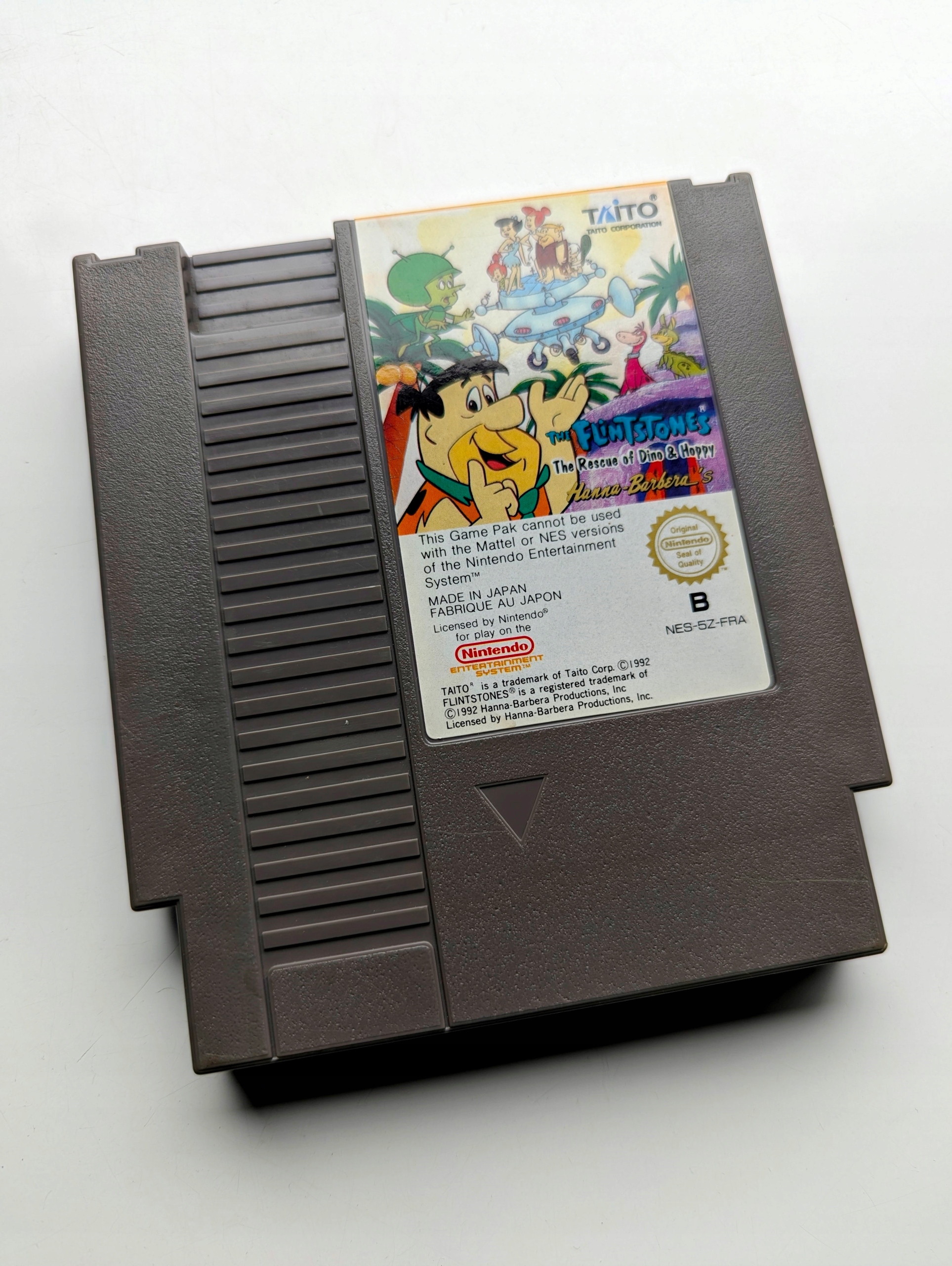 The Flintstones: The Rescue of Dino & Hoppy Nintendo NES pudełkowa