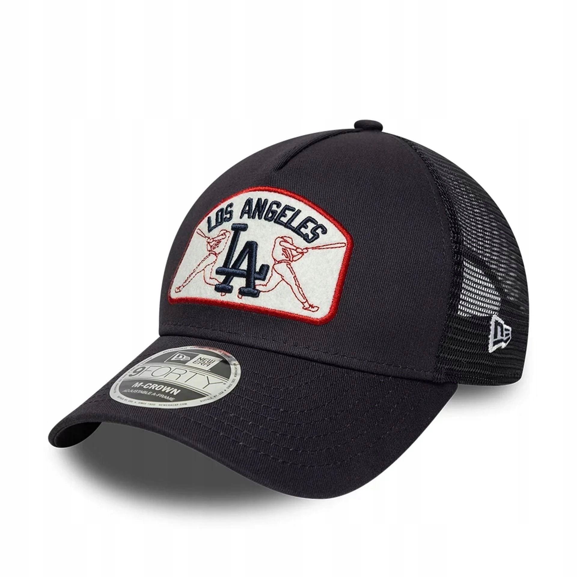 New Era kšiltovka Los Angeles Dodgers 9FORTY M-Crown Trucker Navy