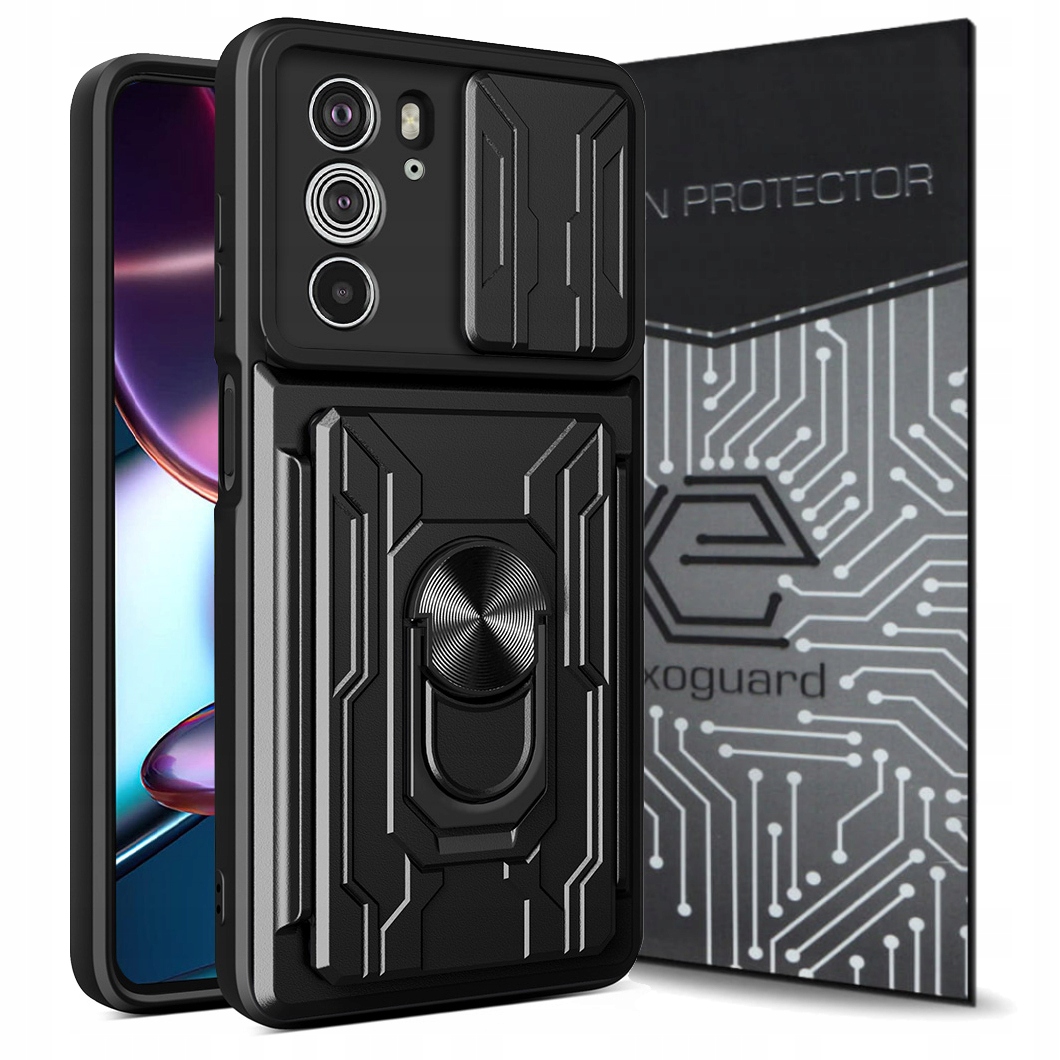 

Etui Pancerne Case+szkło do Motorola Edge 30 Pro