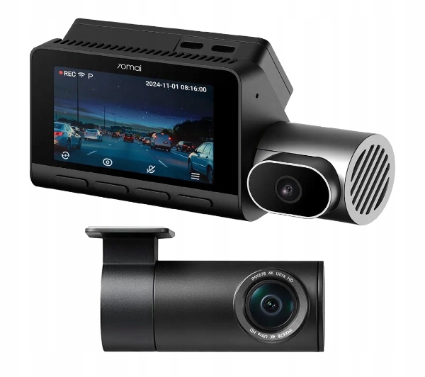 Videorekordér 70MAI T800 4K Vnútro zadná kamera pamäťová karta 512 Gb