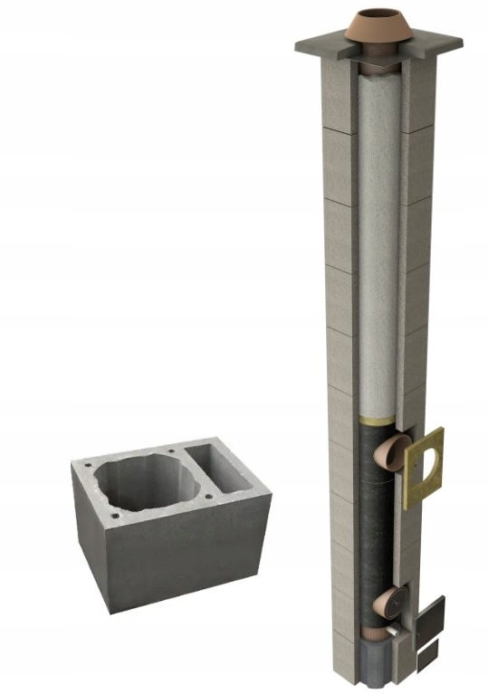 Keramický komín Jawar Ps Eco 50X36 fi 180 8 m +1W