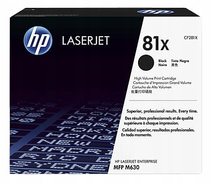 Toner Hp 81X CF281X M605 M606 M630 25 000 stron