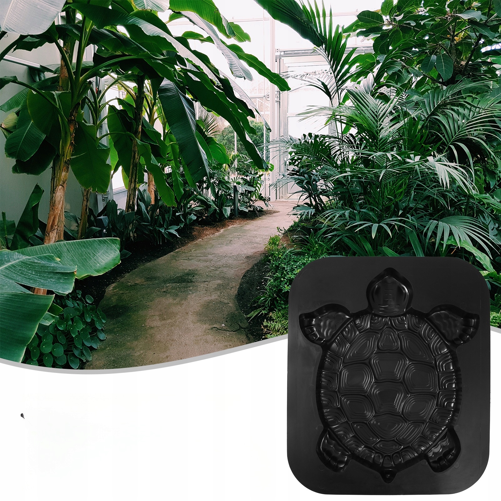 ŻÓŁW TINGBU STONE MODEL DEKORACJE PODŁOGOWE PLASTIKOWA FORMA PODŁOGOWA Kod producenta 10020623