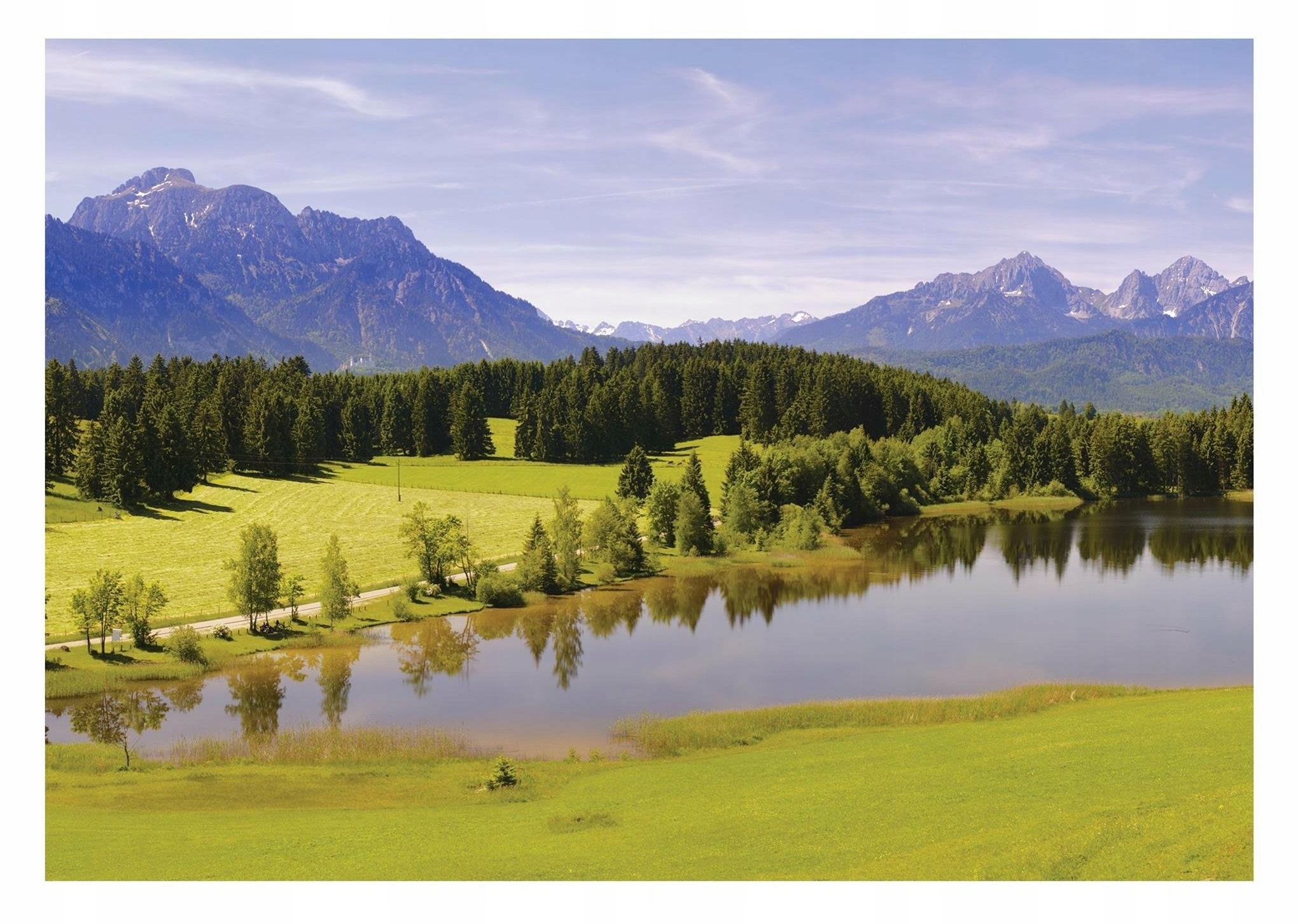 Fototapeta Horská krajina Příroda Jezero 254x184