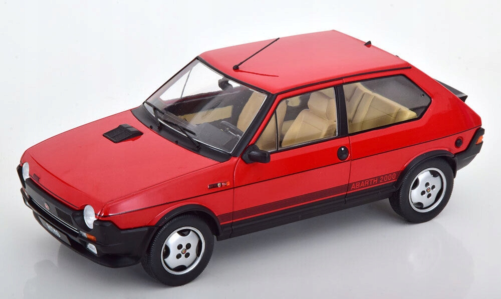 Fiat Ritmo Tc 125 Abarth Red 1980 1/18 Mcg
