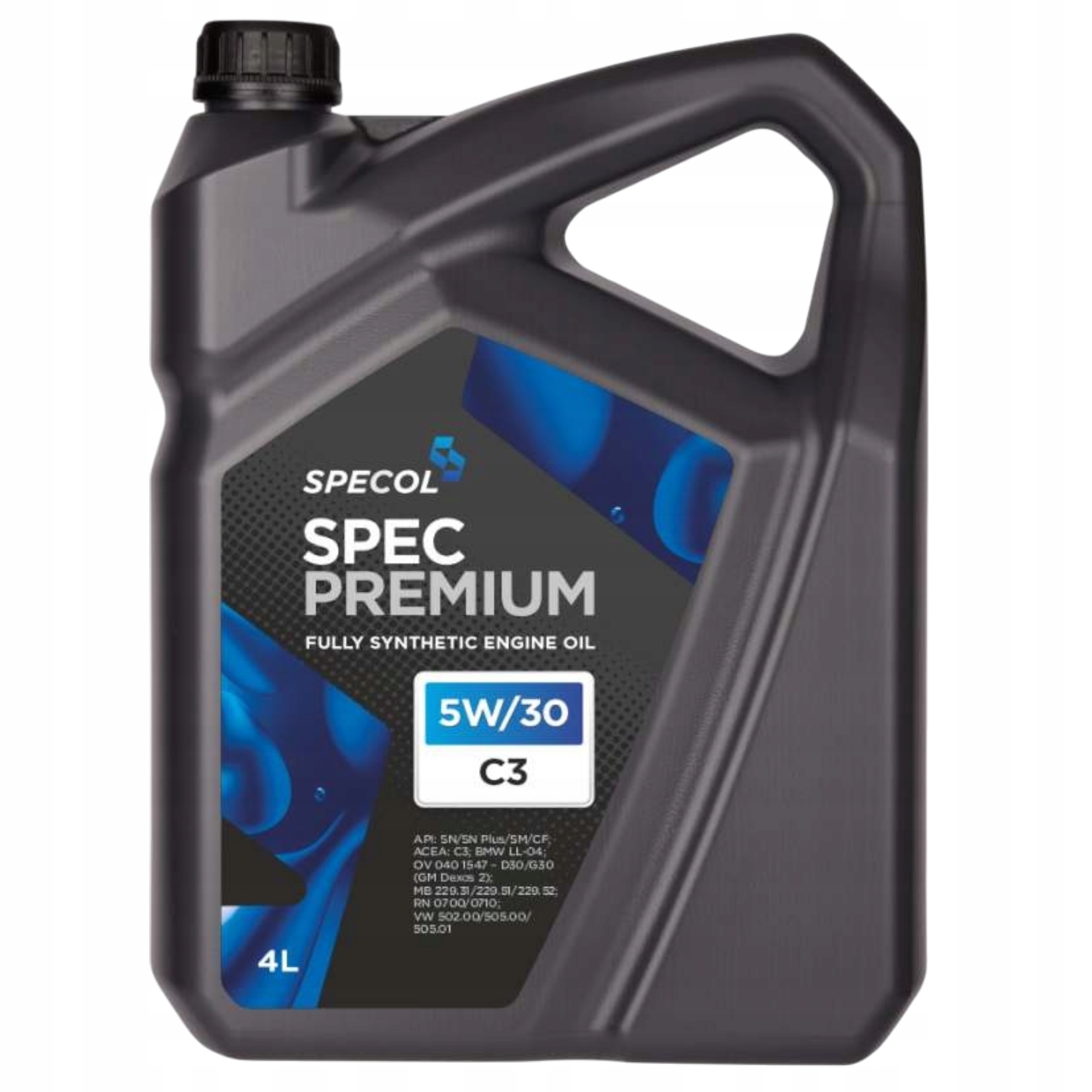 Olej Specol Spec Premium C3 Sn/sm/cf 5W/30 4L