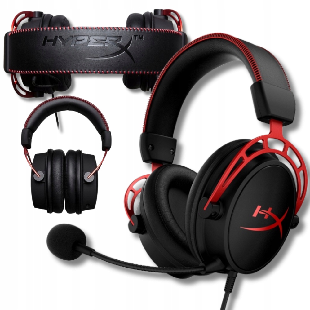 Sluchátka přes uši s mikrofonem pro hry Hyperx