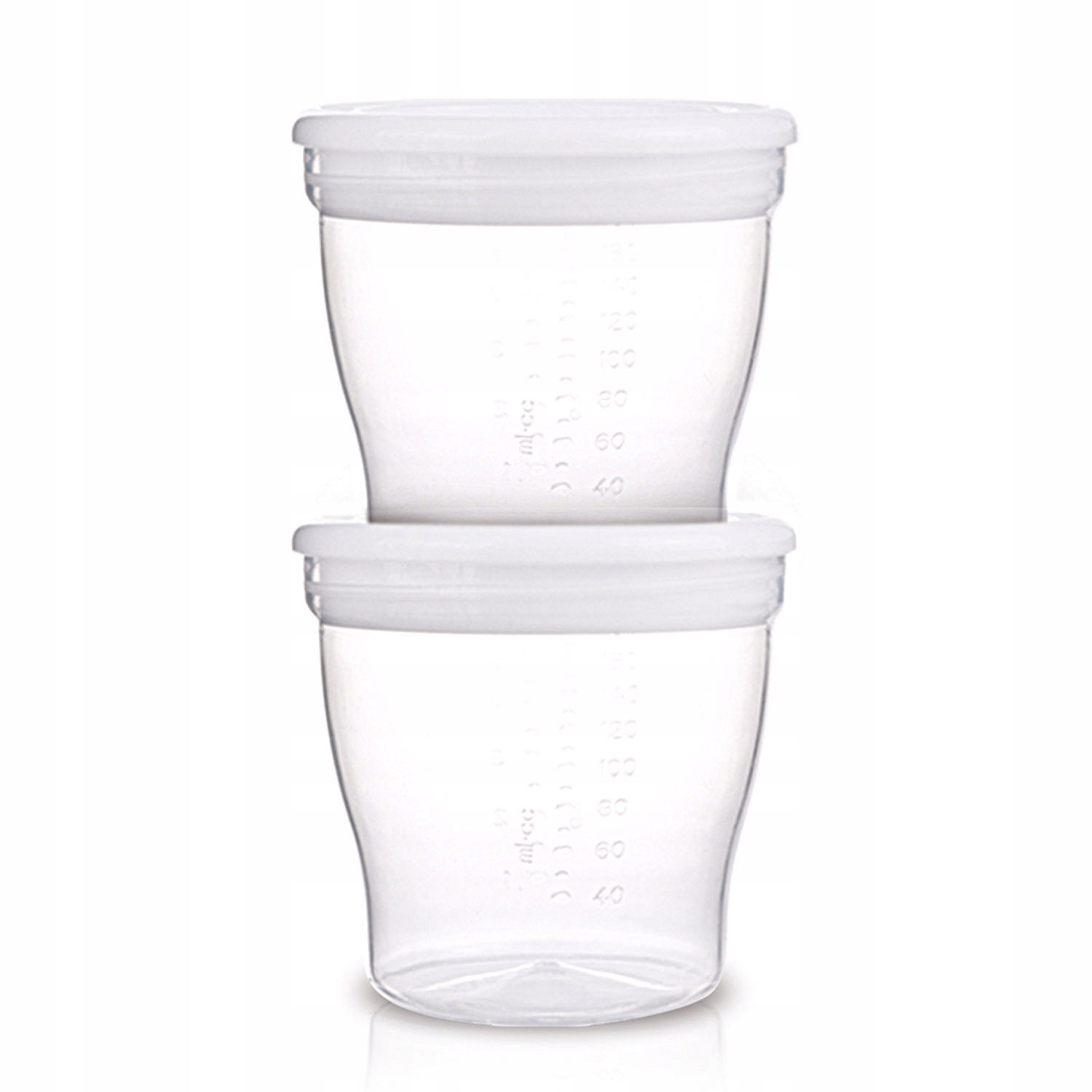 CANPOL POJEMNIKI NA POKARM Z POKRYWKĄ 180ml 4szt Rodzaj pojemnik na mleko