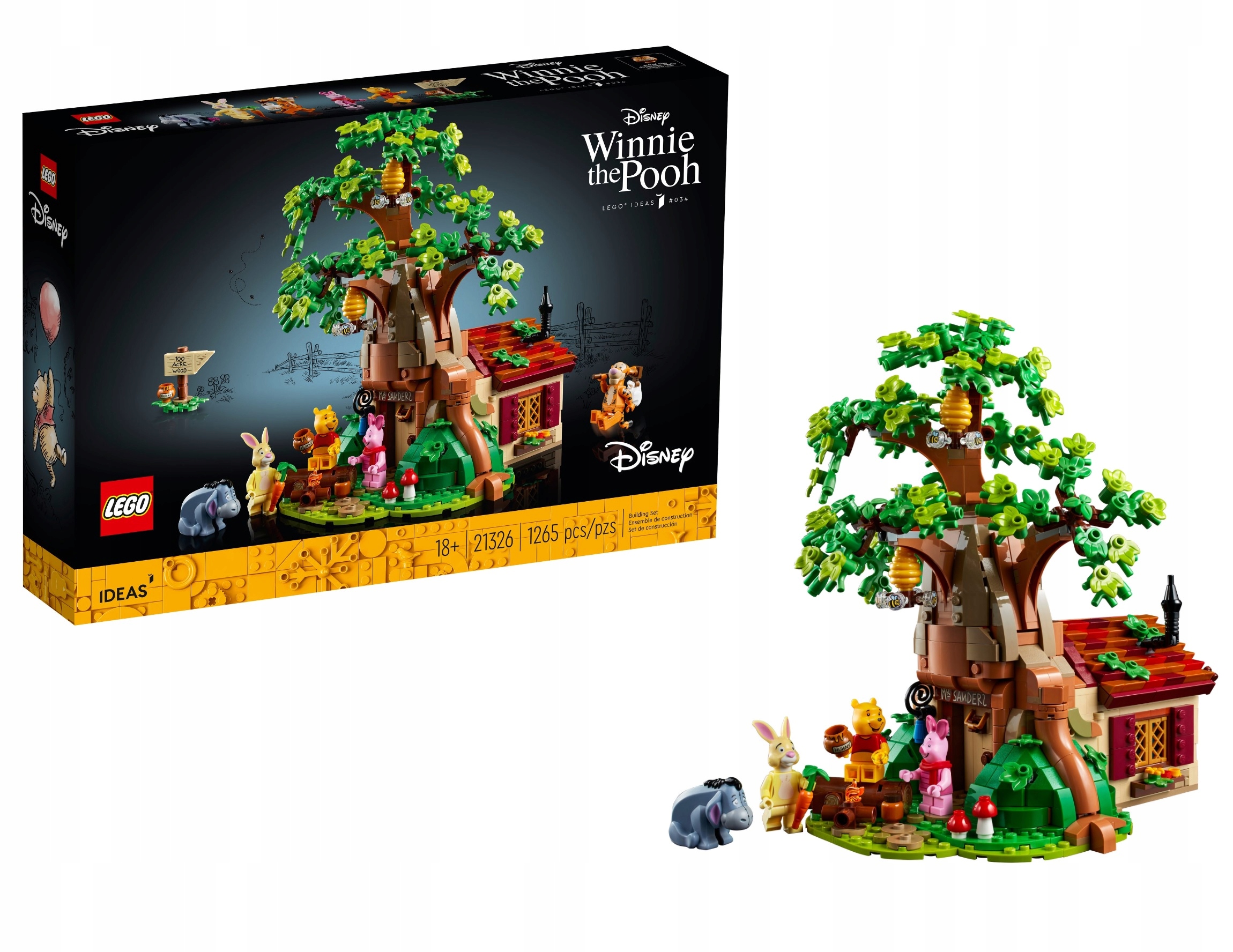 Lego Ideas 21326 Kubuś Puchatek Unikat święta